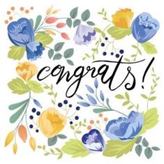 Congratulations Greetings Card