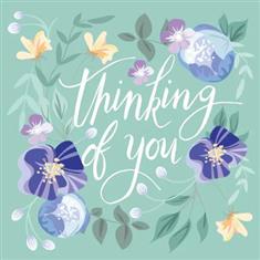 Thinking of You Greetings Card