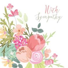 With Sympathy Greetings Card