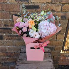 Peach Bolini Hand Tied