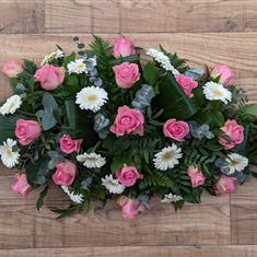 Rose and Germini Casket Spray