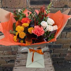 Pumpkin Spice Hand Tied Bouquet