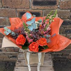 Gingerbread Hand Tied Bouquet