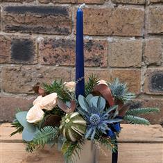 Winter Candle Arrangement