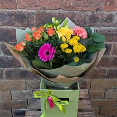 Florist Choice Vibrant Hand Tied Bouquet