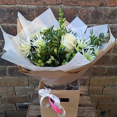 Florist Choice Neutral Hand Tied Bouquet