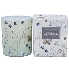 Gisela Graham Candle Chamomile &amp; Cotton Blossom
