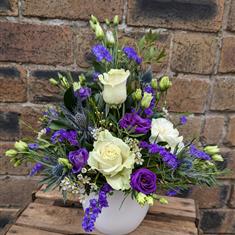 Ceramic Blue Arrangement