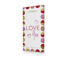 Love You chocolate bar