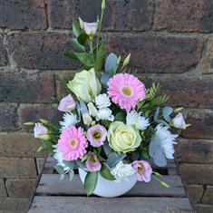 Ceramic Pink Arrangement