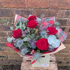 Scottish Love Hand tied bouquet