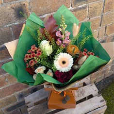 Caramel Mocha Hand Tied Bouquet